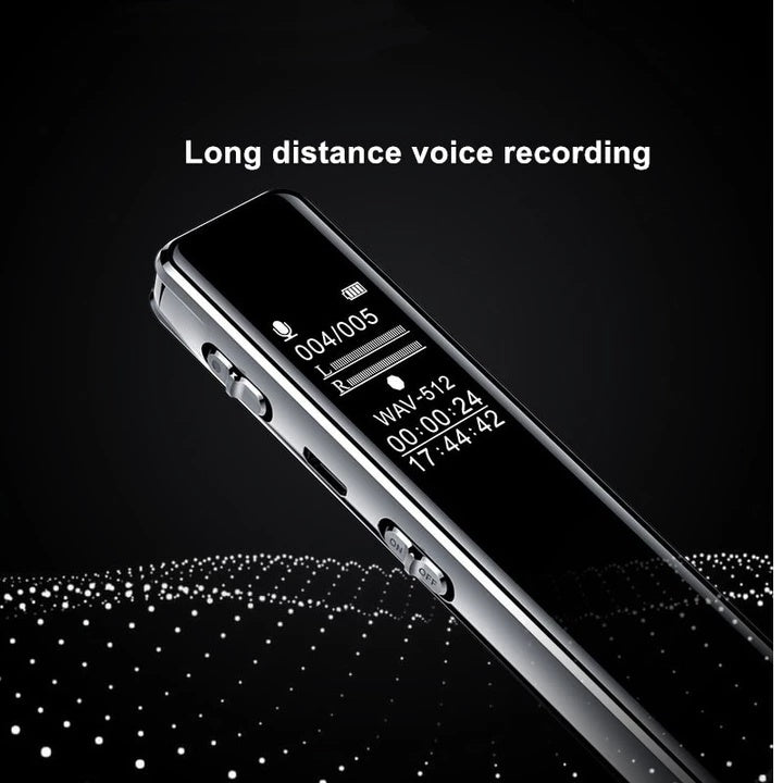 Professional Digital Voice Recorder - Crystal Clear Audio