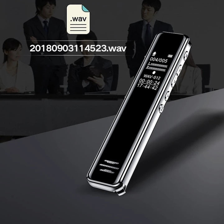 Professional Digital Voice Recorder - Crystal Clear Audio