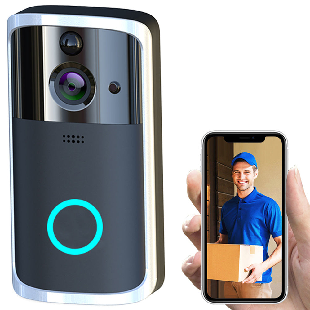 WiFi Video Doorbell Camera - HD Security with Two-Way Audio