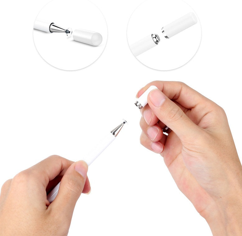 Compatible with Apple, Applicable To iphone Capacitor Pen Fine Head Painting Mobile Phone Tablet Universal Android - GeeStatuS