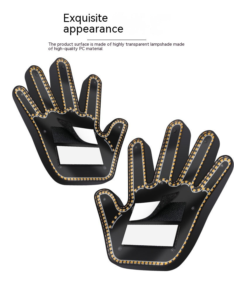 Car Gesture Light - Multifunction Prompt Warning Light for Home or Car Decor