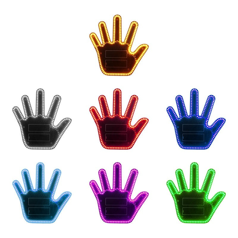 Car Gesture Light - Multifunction Prompt Warning Light for Home or Car Decor