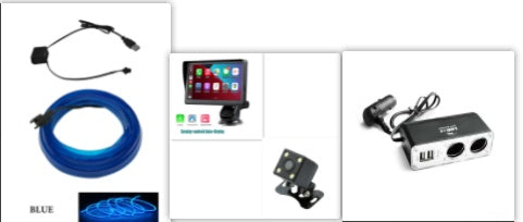 Safety Certified 7-inch Car Smart Screen | Wireless CarPlay | Auto Phone Projection