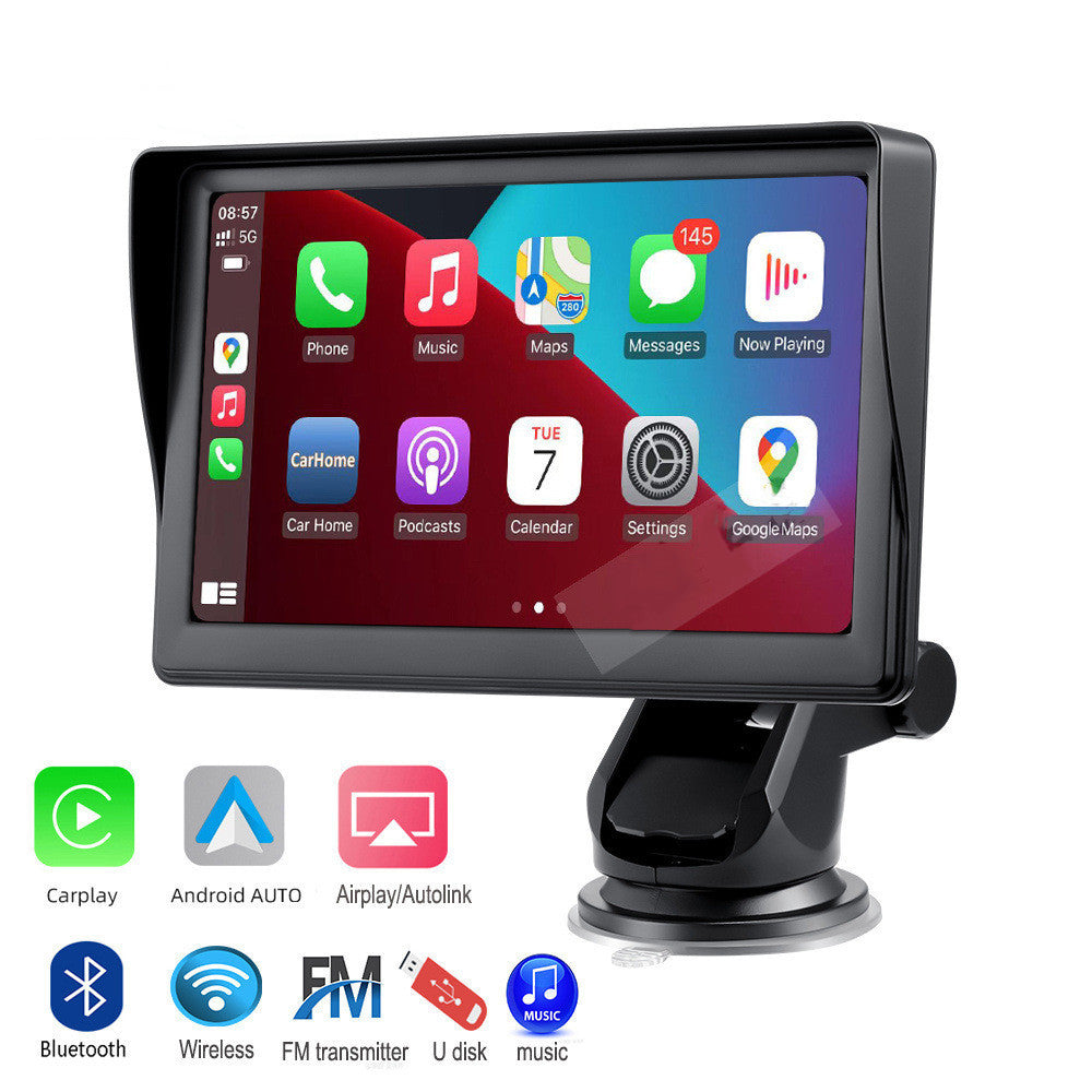 Safety Certified 7-inch Car Smart Screen | Wireless CarPlay | Auto Phone Projection