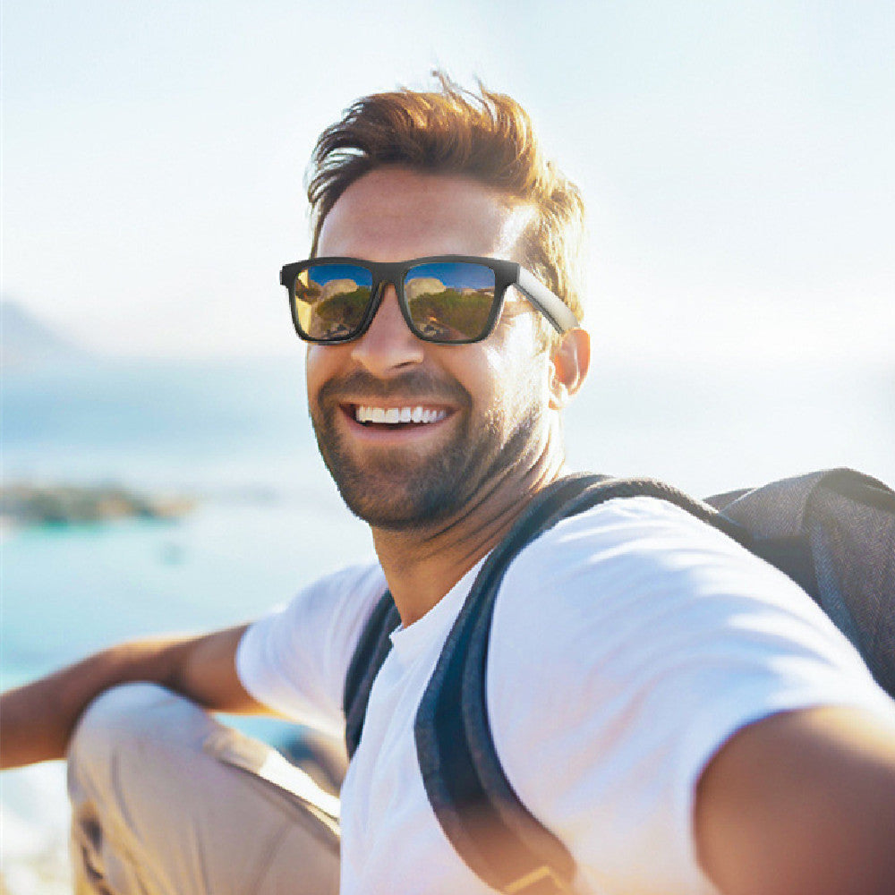 Fashion Personality Smart Sunglasses Bluetooth Call - GeeStatuS