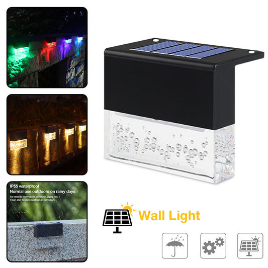 New Waterproof Step RGB LED Solar Light