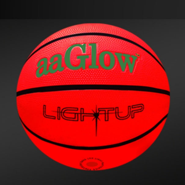 LED Basketball Light Up Bright Streetball Classic Size 7 Luminous Basketball Glowing for Birthday Gift - GeeStatuS