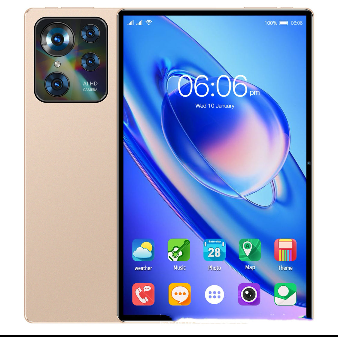 🔥 BESTSELLER: Professional 10-inch Android Tablet - Smart Call & Google Edition (CE Certified)