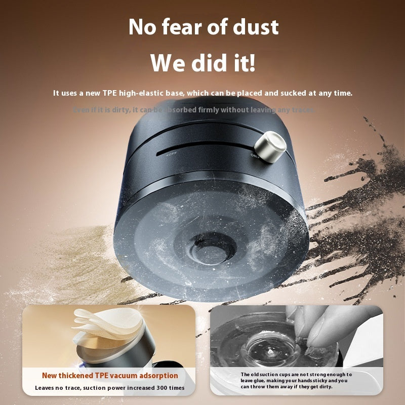 Foldable Magnetic Vacuum Car Phone Holder Foldable Suction Cup With Suction Cup Hands-Free Navigation For Smart Phone - GeeStatuS