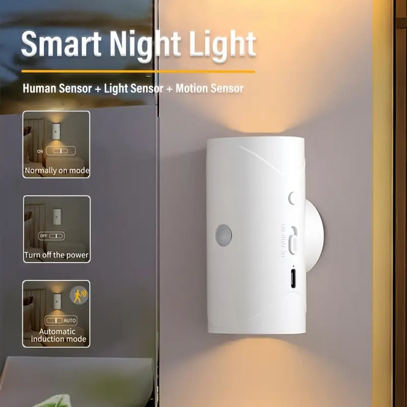 RGB Gradient LED Night Light | Motion Sensor | Rechargeable - BrightDreams