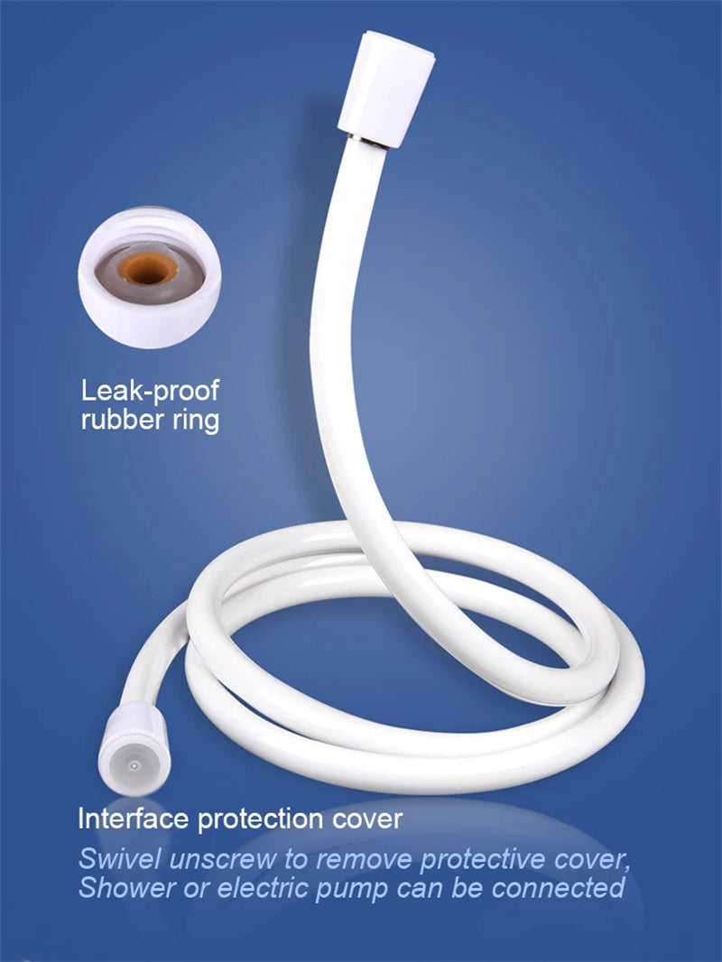 Outdoor Camping Shower Portable Electric Shower Gadgets Waterproof 5000mAh Rechargeable Battery Powered For Hiking Traveling - GeeStatuS