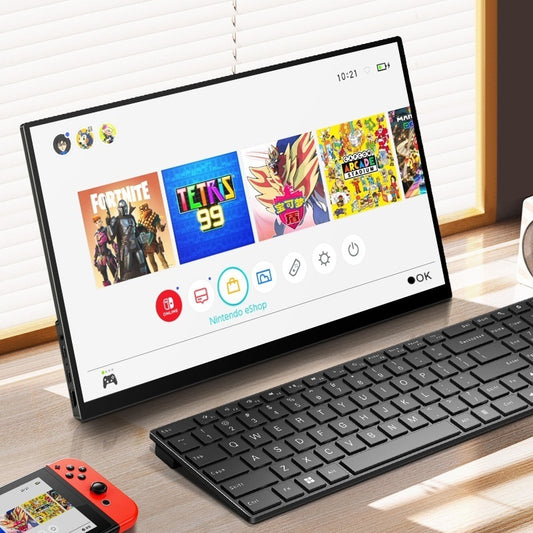 Touch Portable Monitor Mobile Phone Computer Game External Expansion Screen - GeeStatuS