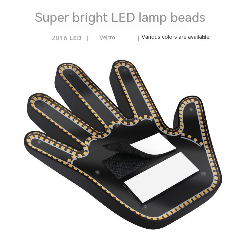 Car Gesture Light - Multifunction Prompt Warning Light for Home or Car Decor