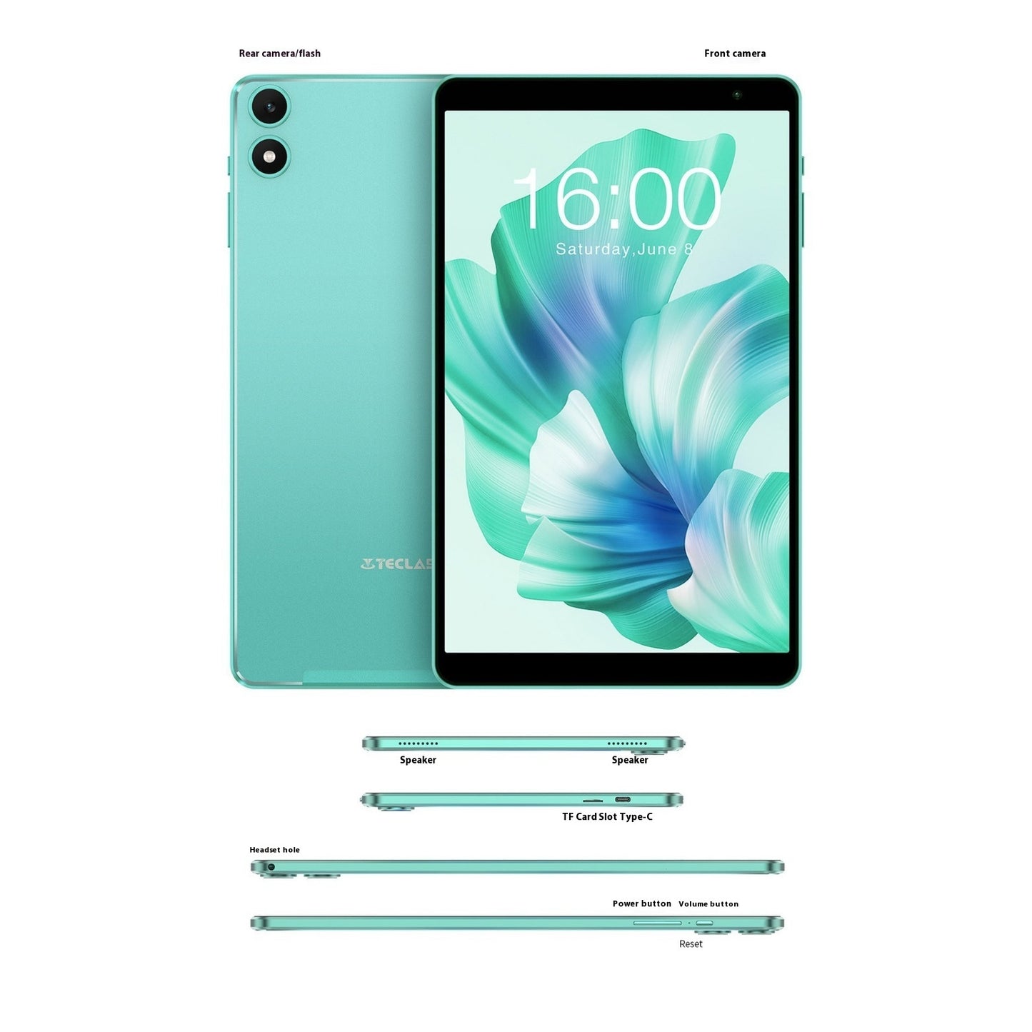 Android 13 Tablet 8-inch HD Eight-core Student 4GB 64GB - GeeStatuS