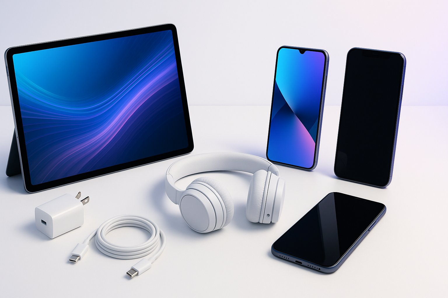 Professional tech store hero banner